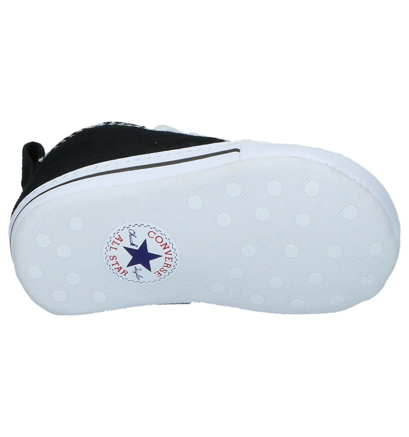 Zwarte Babysneakers Converse AS First Star in stof (233484)