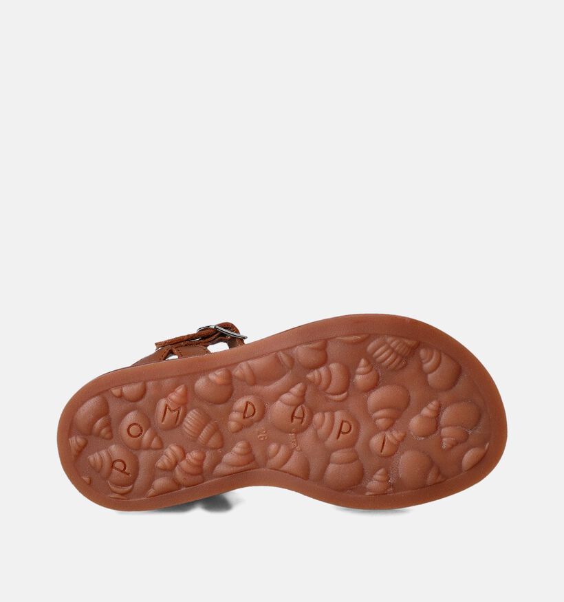 Pom d'Api Plagette Alto Cognac Sandalen voor meisjes (354601)