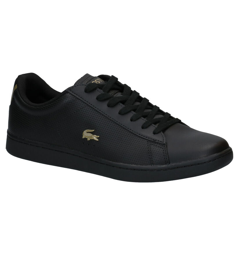 Lacoste Carnaby Evo Baskets en Noir en simili cuir (277661)