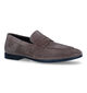Geox Sapienza Bruine Instapper in daim (326744)