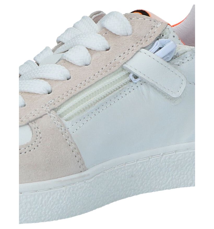 Witte Lage Schoenen Kipling Dover in leer (247793)