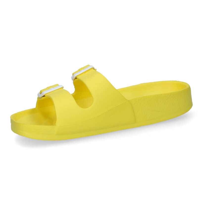 Origin Mule Marcel Nu-pieds en Jaune pour femmes (308907)