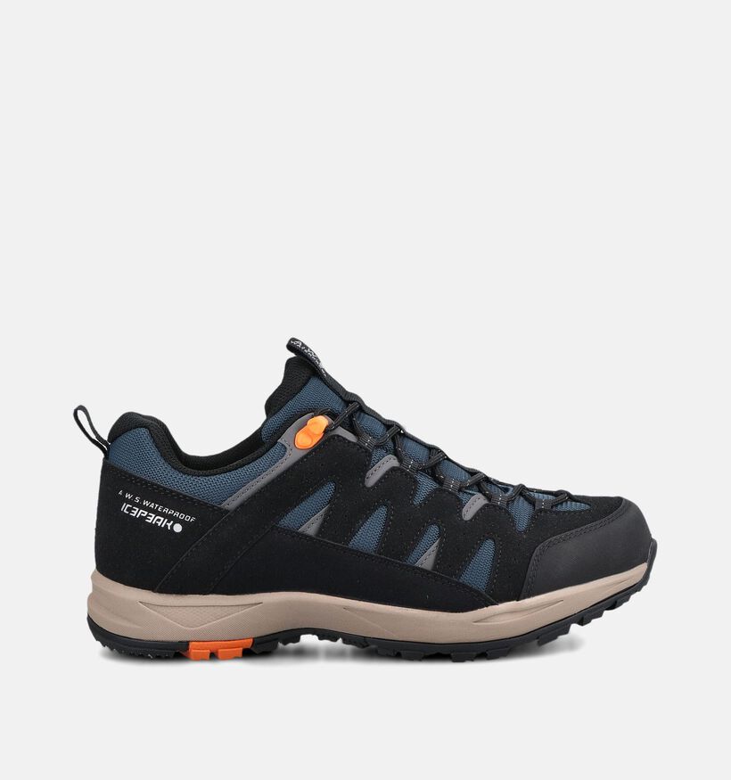 Icepeak Aura Lc Mr Zwarte Lage Wandelschoenen voor heren (378603) - geschikt voor steunzolen