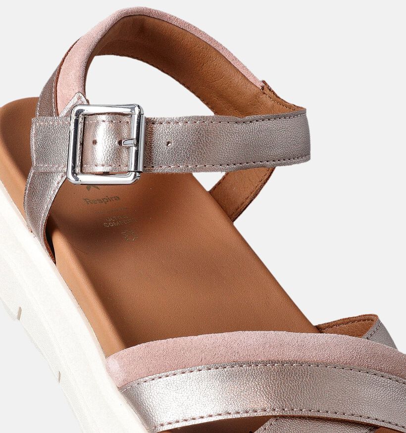 Geox Xand 2.1S Sandales en Or pour femmes (351699)