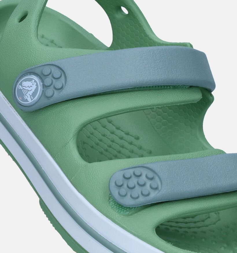 Crocs Crocband Cruiser Sandales en Vert pour filles, garçons (340878)