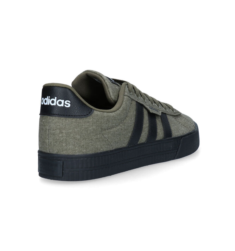 adidas Daily 3.0 Baskets en Vert Kaki pour hommes (324932)