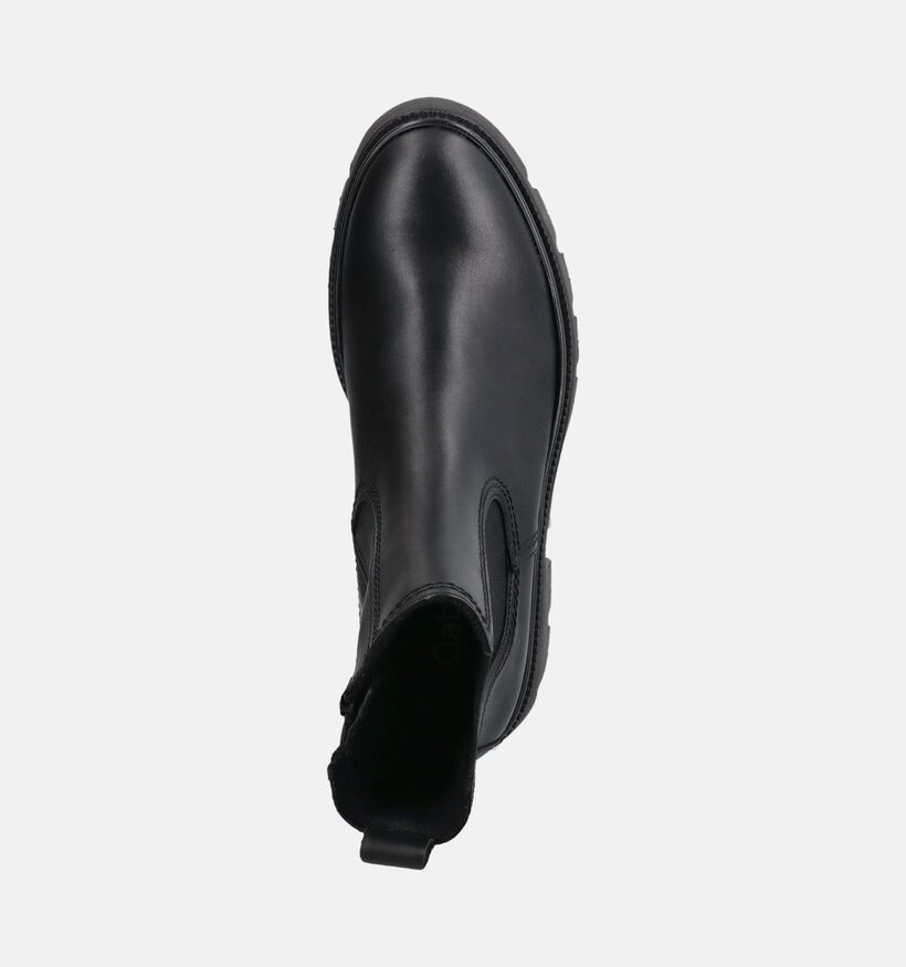 Gabor Best Fitting Bottines Chelsea en Noir pour femmes (380067) - pour semelles orthop&eacute;diques
