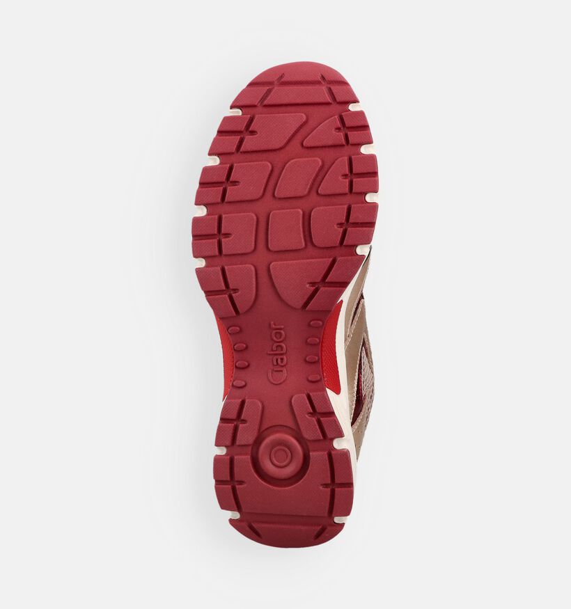 Gabor Baskets casual en Or pour femmes (371278) - pour semelles orthop&eacute;diques