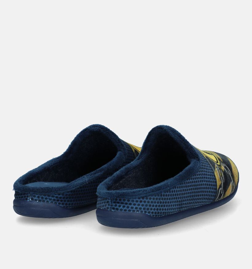 Milo & Mila Pantoufles ouvertes en Bleu pour garçons (332299)