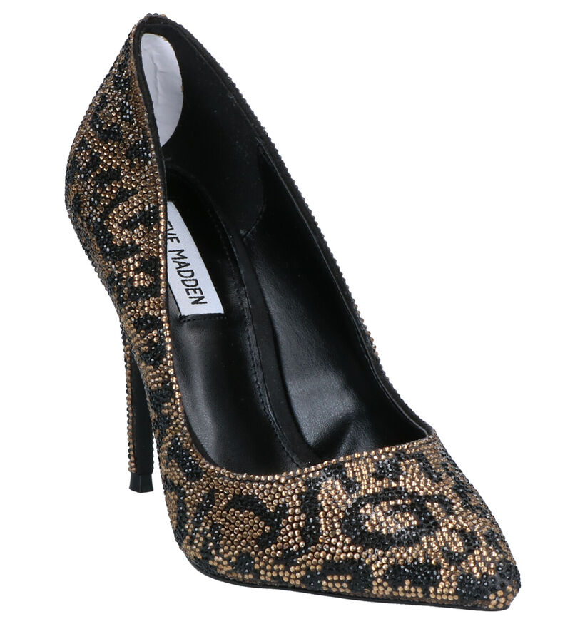 Steve Madden Daisie Gouden Pumps in stof (258286)