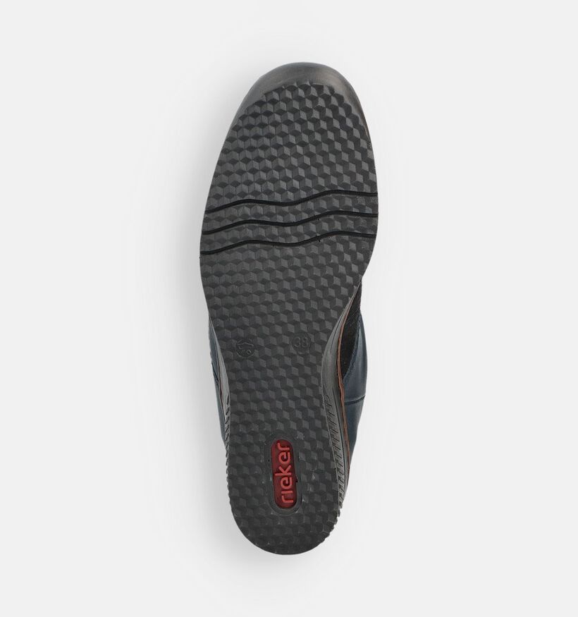 Rieker Donkerblauwe Velcroschoenen voor dames (360482)