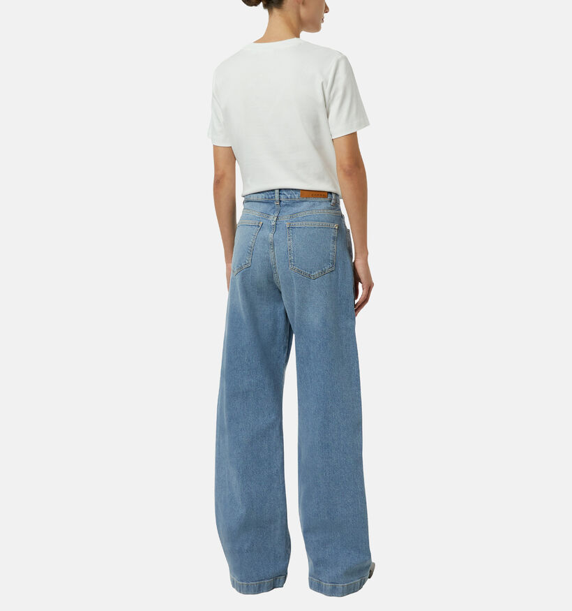 comma Wide leg jeans en Bleu pour femmes (372193)