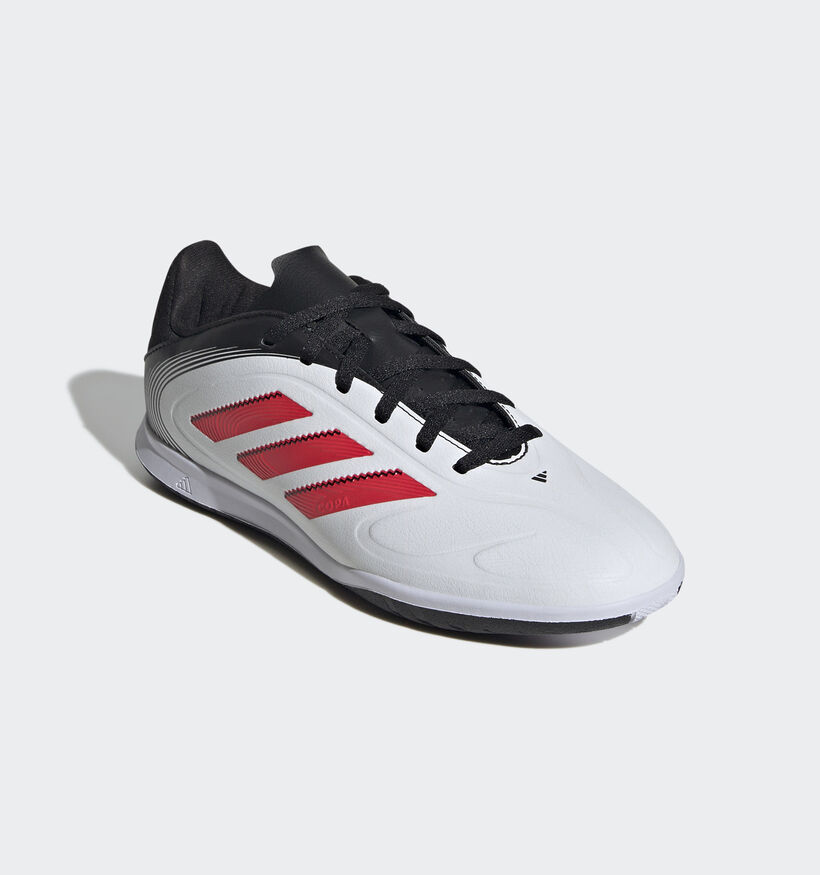 adidas Copa Pure III Club Witte Voelbalschoenen voor jongens, meisjes (350591) - geschikt voor steunzolen