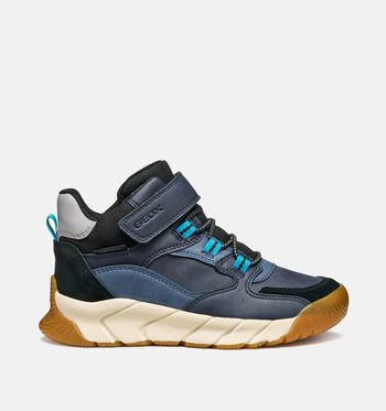 Geox Hoge schoenen Zwart/Bruin/Blauw