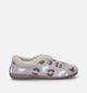 Torfs Home Pantoufles fermées en Beige pour femmes (349201)