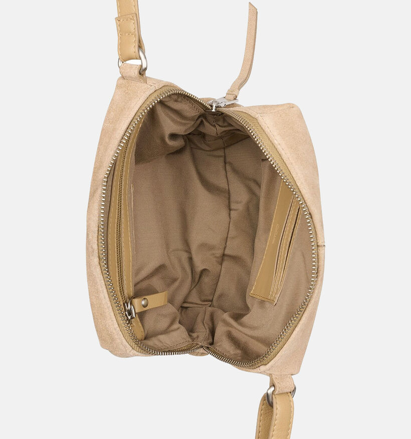 Burkely Vienna Sac port&eacute; crois&eacute; en Beige fonc&eacute; pour femmes (372524)