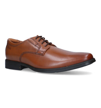 Geklede schoenen cognac