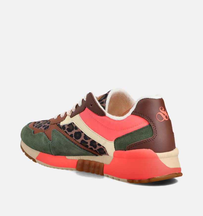 Scotch & Soda Vivi Baskets en Vert pour femmes (362055) - pour semelles orthopédiques