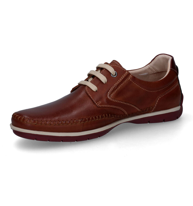 Pikolinos Cognac Veterschoenen in leer (308030)