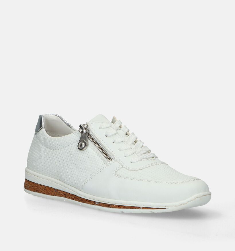 Rieker Witte Sneakers voor dames (335508)