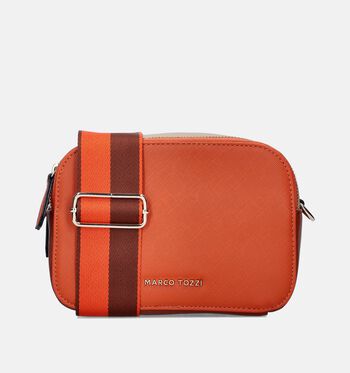 Marco Tozzi Crossbody tassen Zwart/Oranje/Goud/Paars