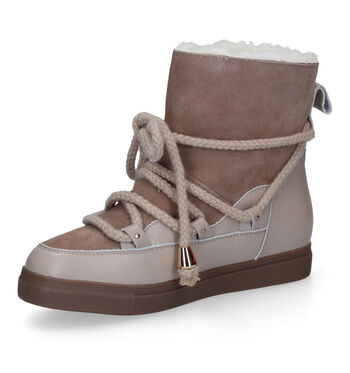 Poelman High Chaussures outdoor Taupe