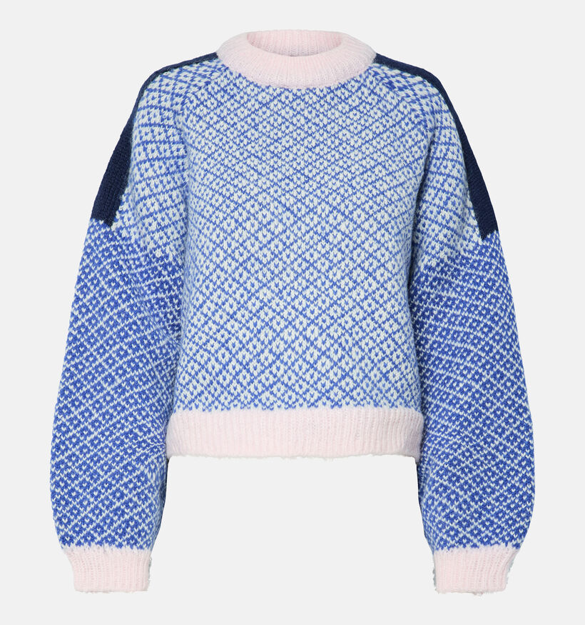 Pieces Remix Blauwe Trui voor dames (365636)
