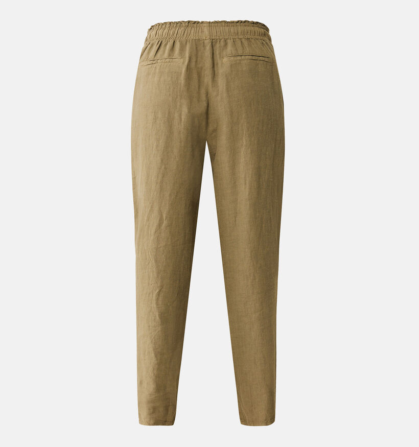 Mexx Pantalon en lin en Vert Khaki pour femmes (352769)