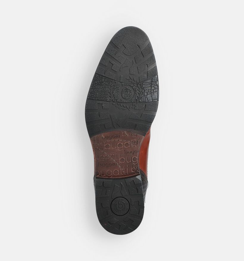 Bugatti Licio Bruine Geklede Veterschoenen voor heren (367317)