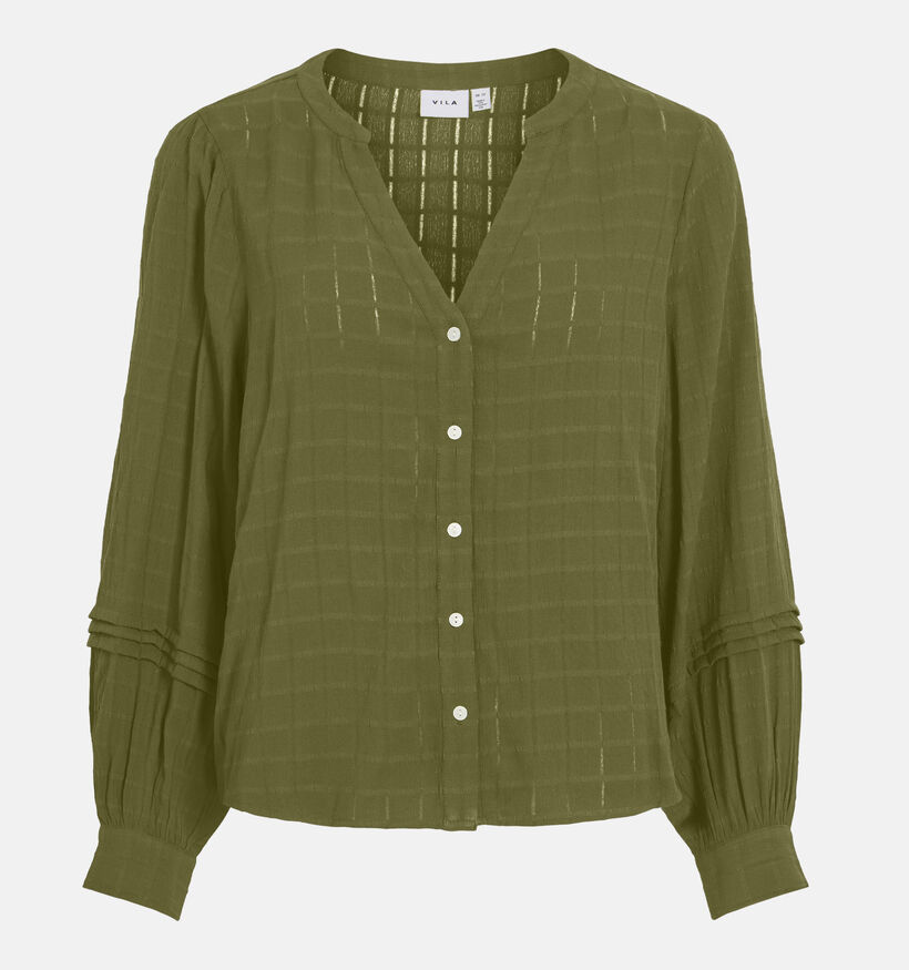 Vila Hajdi Donkergroene Blouse voor dames (387486)