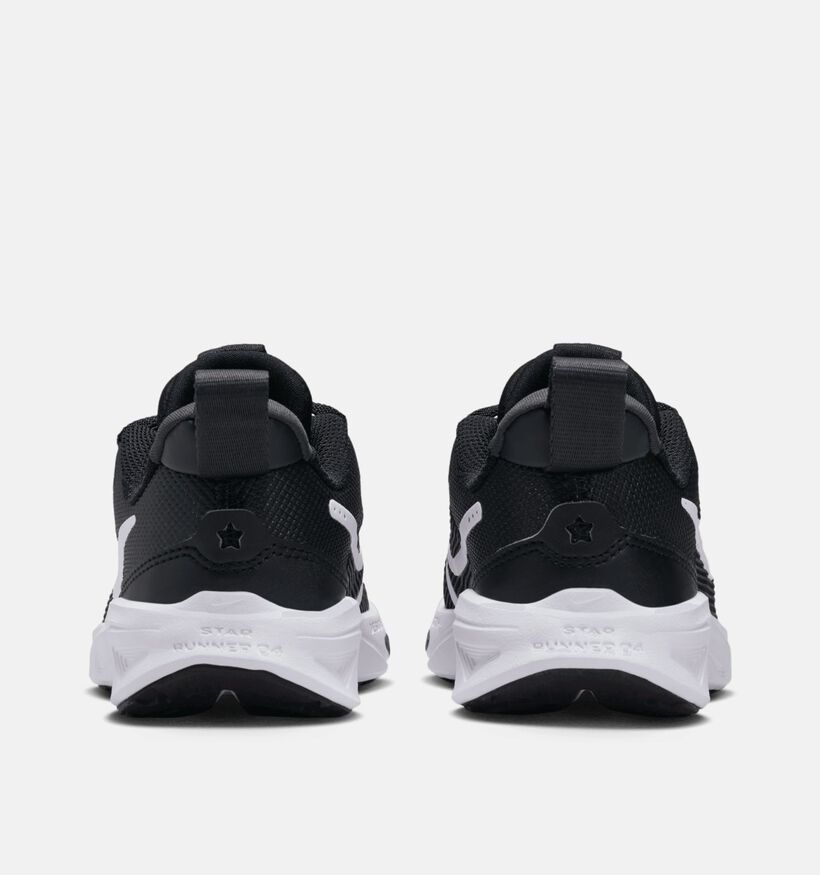 Nike Star Runner 4 Zwarte Sneakers voor jongens, meisjes (356491) - geschikt voor steunzolen