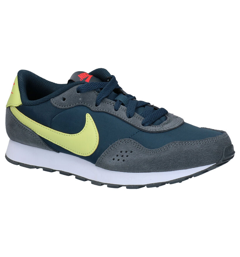 Nike MD Valiant Blauwe Sneakers en textile (277532)