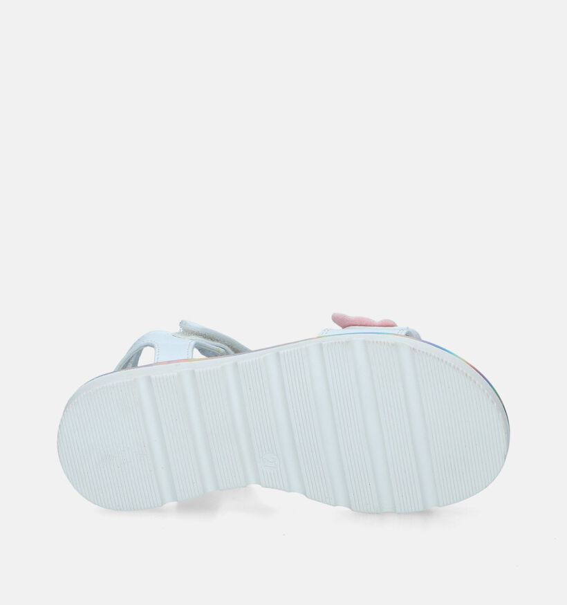 Asso Sandales en Blanc pour filles (356696)