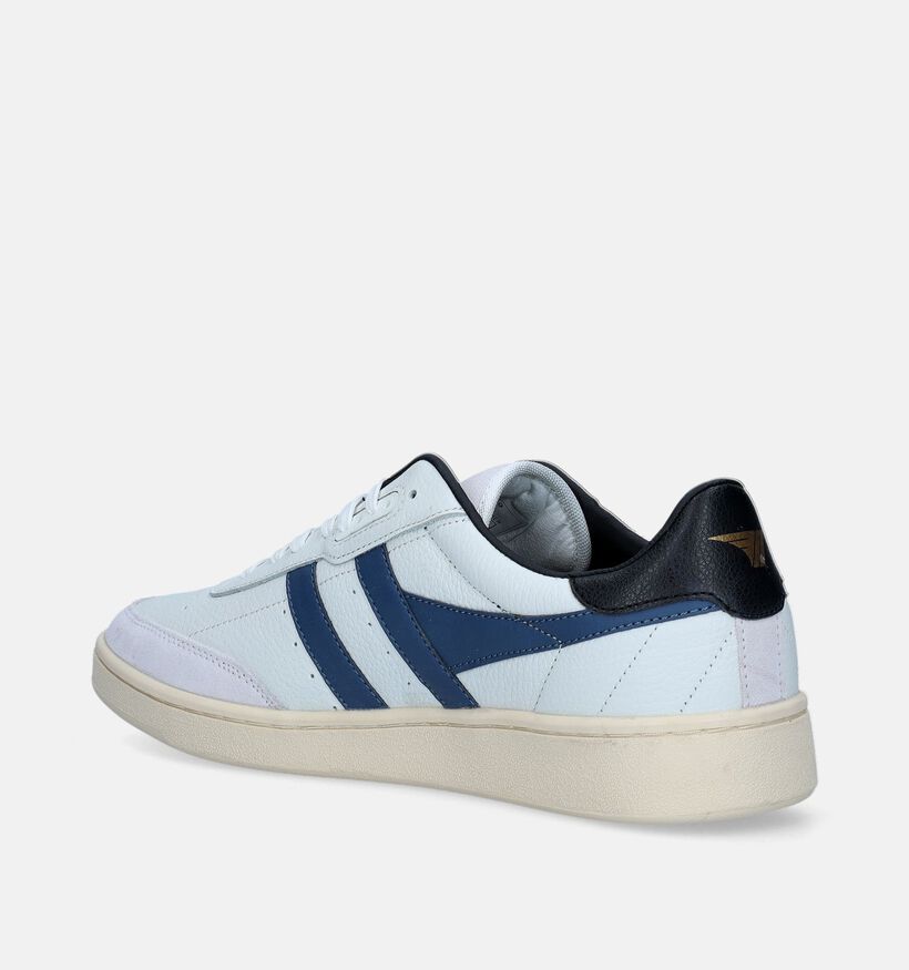 Gola Contact Leather Witte Sneakers voor heren (336340) - geschikt voor steunzolen