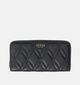 Guess Maxine Porte-monnaie zipp&eacute; en Noir pour femmes (375932)
