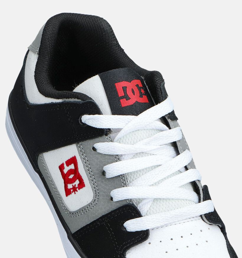 DC Shoes Pure Baskets en Noir/Gris pour garçons (360790) - pour semelles orthopédiques