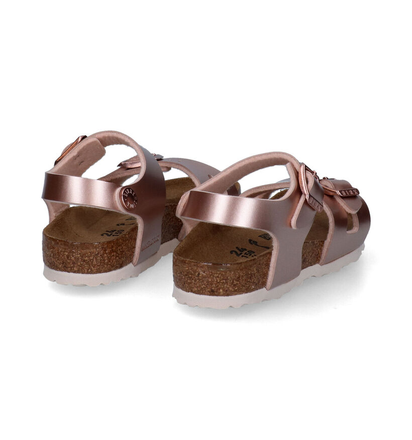 Birkenstock Rio Sandales en Rose pour filles (338101)