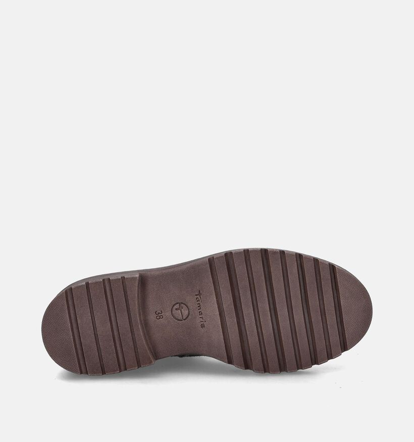 Tamaris Boots à lacets en Taupe pour femmes (346591)