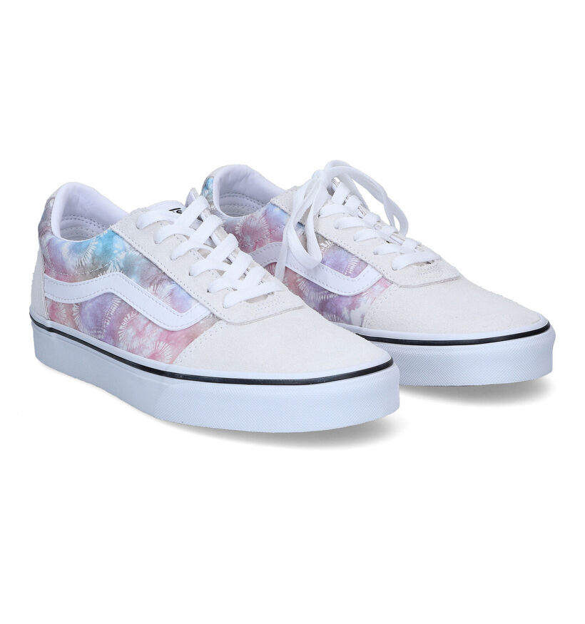 Vans Ward Zwarte Skate sneakers in daim (328035)
