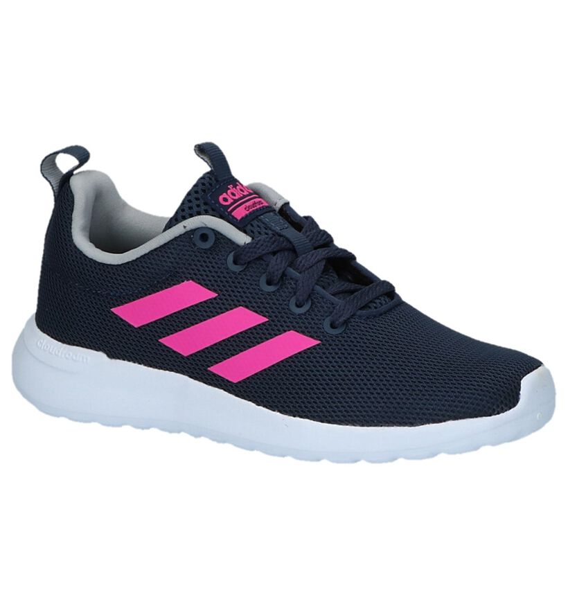 adidas Lite Racer CLN K Baskets en Bleu en textile (221815)