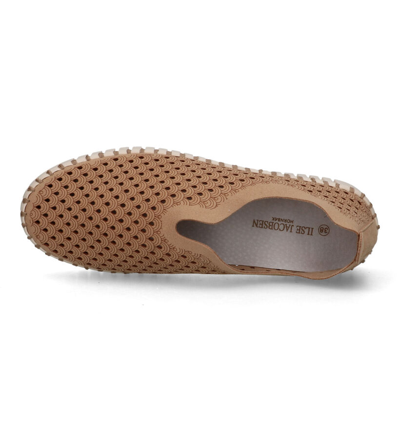Ilse Jacobsen Tulip Platform Chaussures à enfiler en Beige pour femmes (324080) - pour semelles orthopédiques
