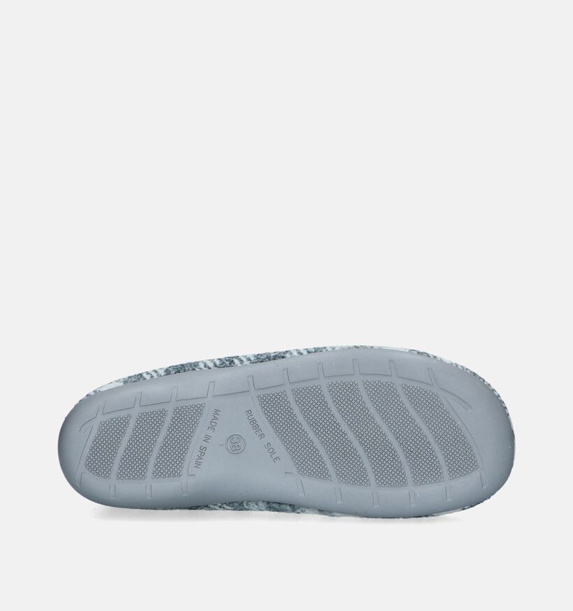 River Woods Niama Grijze Geruite pantoffels voor dames (347366)