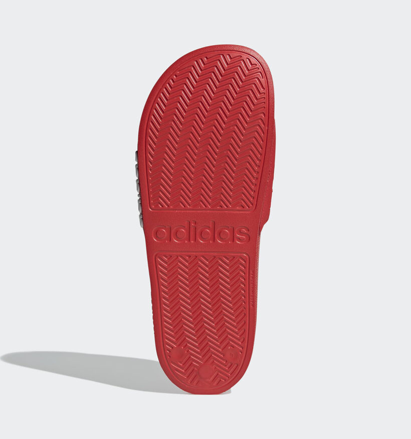 adidas Adilette Shower Claquettes en Rouge pour hommes (367000)