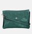 Top Design Groene Crossbody tas in leer (334582)