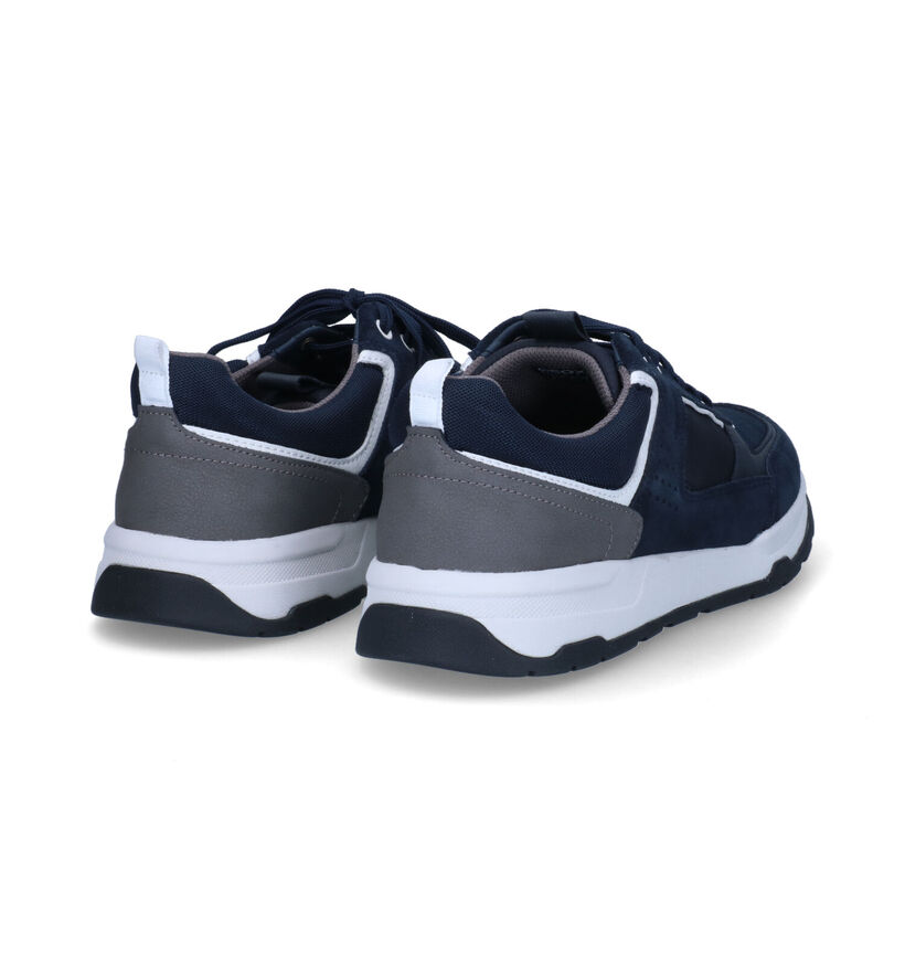 Geox Littio Blauwe Sneakers voor heren (302168) - geschikt voor steunzolen