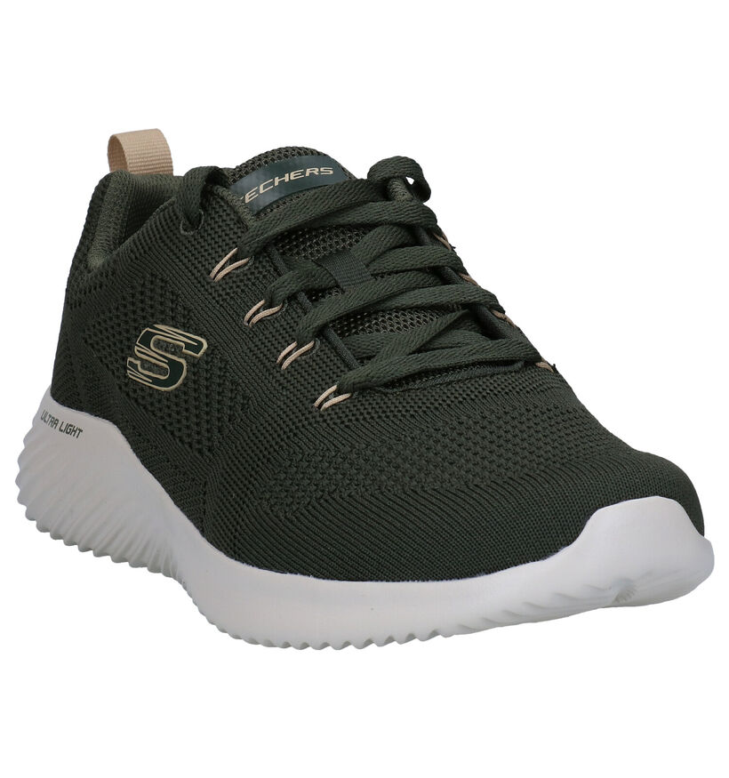 Skechers Bounder Baskets en Noir en textile (287098)