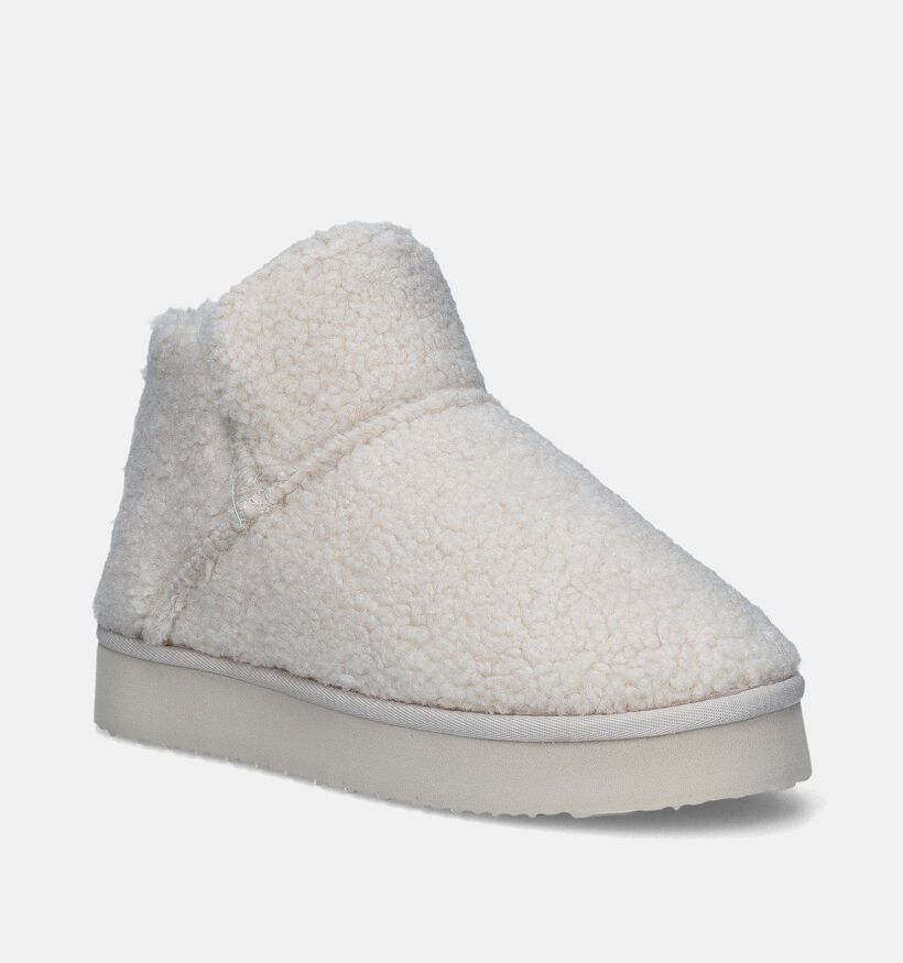 Torfs Home Beige Hoge pantoffels voor dames (349387)