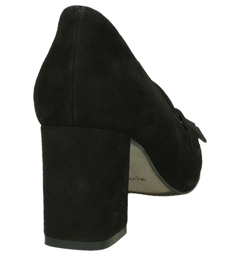 Tamaris Escarpins classique en Noir en daim (186809)