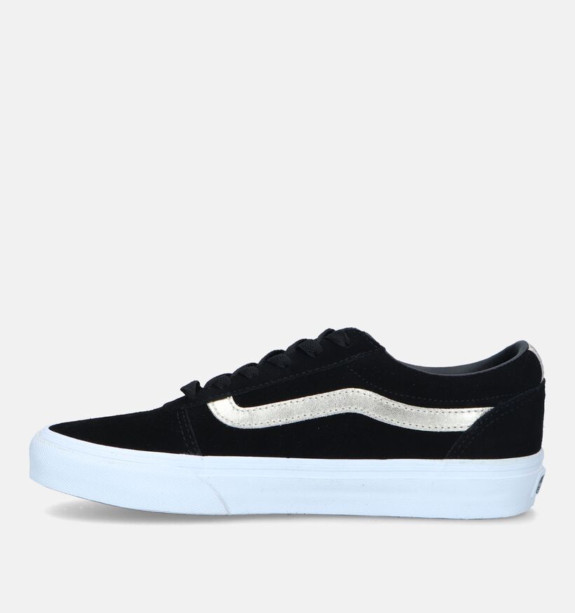 Vans Ward Baskets de skate en Noir pour femmes (327991)