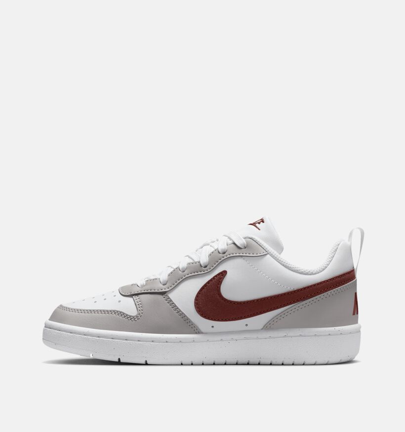 Nike Court Borough Recraft HF Witte Sneakers voor meisjes, jongens (347986)